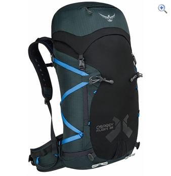 Osprey Mutant 38 Climbing Pack - Colour: GRITSTONE BLACK